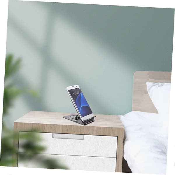Alloy Telefon Tablet Stand Seng Foldbar Holder Universal Smartphone Tablet Rack Stilfuld