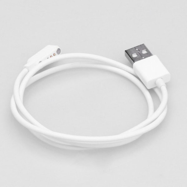 Universell 4-pin magnetisk ladekabel USB-laderledning for barnas smartklokke