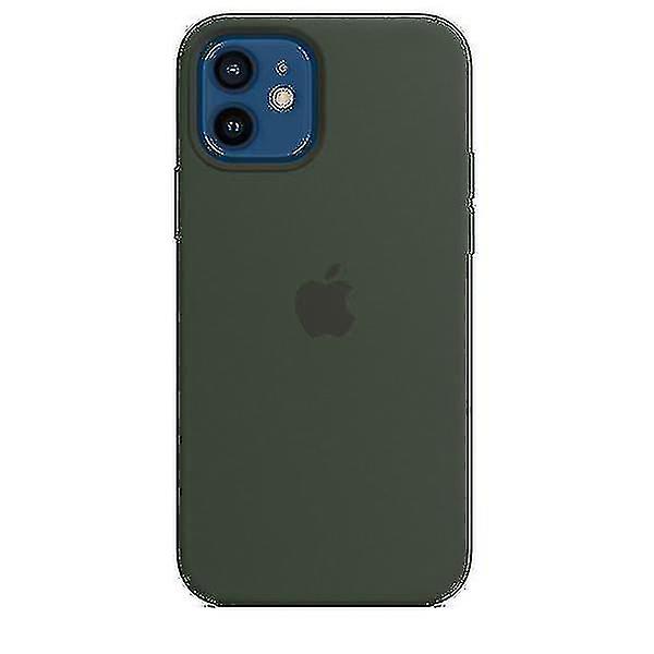 Phone case med Magsafe för Iphone 12 & 12 Pro Dark green