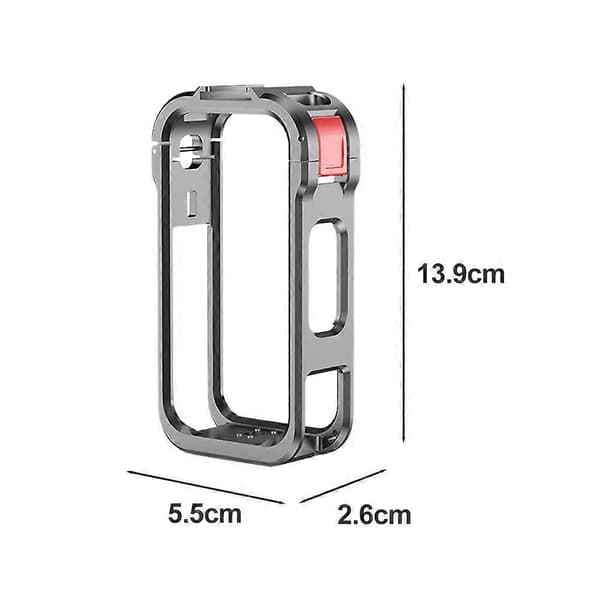 Kamerabur – Kompatibel med Insta360 X6 för magnetisk snabbkoppling