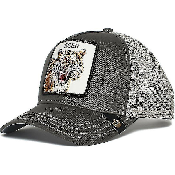 Unisex eläinpainatus rekkakuskin lippalakki verkkohiphop-hattu Styla A