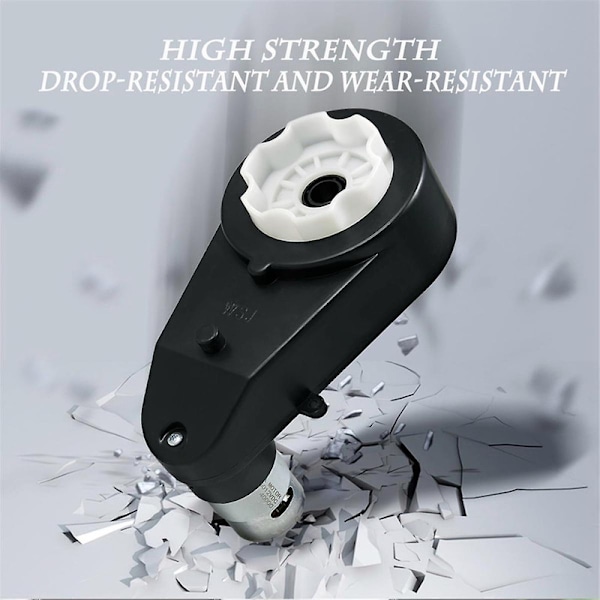 2 stk. Børne Elbil Gearkasse 550 12V Motor 40000RPM Elmotor med Gearkasse Høj Hastighed RS550 DC Motor Match