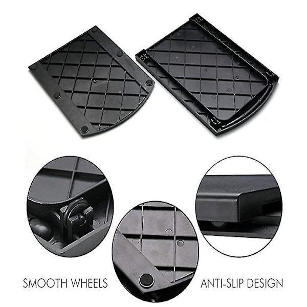 Kaffemaksinmatte Kjøkken Skyve Kaffetray Utvidbar Kaffemakerhyller Kjøkkenhjelper Skyvebrett Fullt Automatisk Kaffemaksintray, Bette