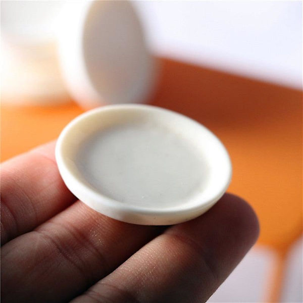 Miniatyyrihuonekalut Lelut Nuketalo DIY Koriste Tarvikkeet Mini Melamiinilautanen Bason