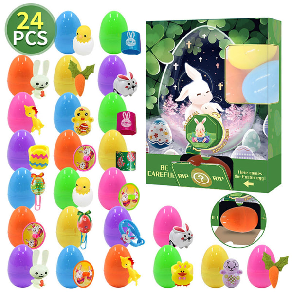 Easter Eggs -moniväriset interaktiiviset lelut, jotka sopivat lapsille ja aikuisille