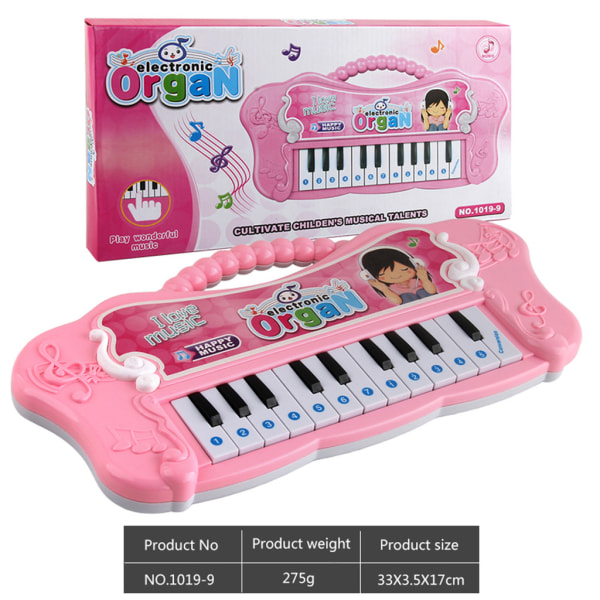Baby Piano Musikinstrument Leksak Elektrisk Musik Ljud Barn Pedagogiska leksaker