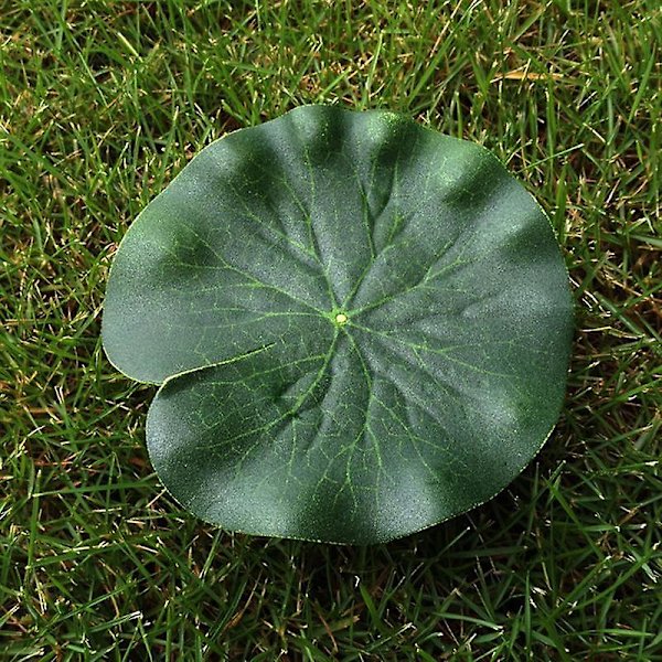 5 stk. Kunstige Flydende Vandliljer EVA Lotusblomst Dam Dekoration 10cm Kunstig Lotus Dam Tankplante Ornament Hjem Have
