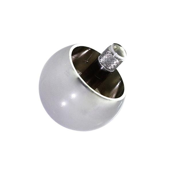 1 st Metall Flip Over Top Tippie Spinning Top Högpolerad Metall Top