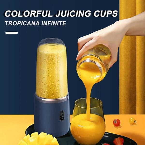 400+400ml Multifunktionell Stativmixer Smoothie Maker Rostfritt Stål Mixer Omrörare
