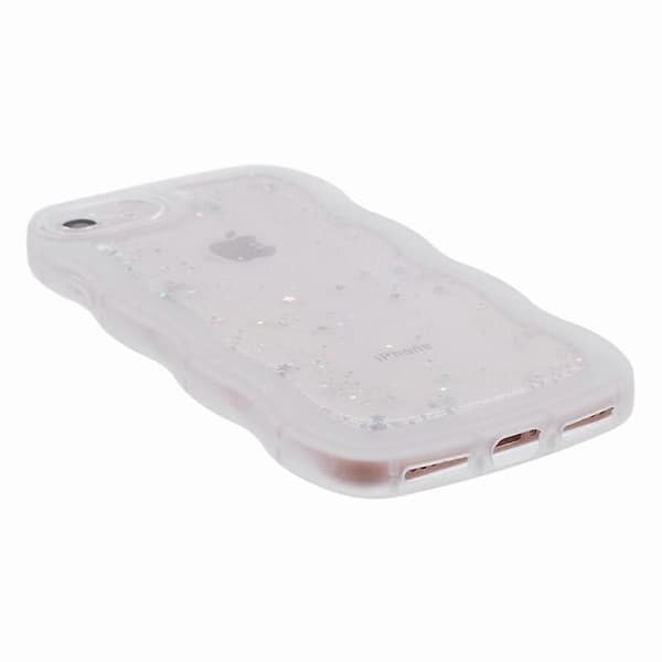JTW-serien til iPhone 7/8/SE (2020)/SE (2022) Cover Glitterstjerner Bølget Kant TPU-beskyttelse Multicolor Multicolor Style E