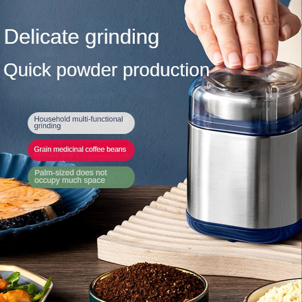 Coffee Bean Grinding Grinder Stainless Steel Nuts Beans Grains Herbs Electric Grinding Machine Home