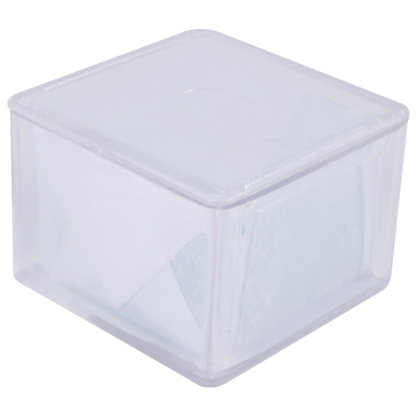 100 st transparenta objektglas 22x22mm för mikroskop