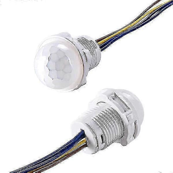Mini Skap Pir Sensor Detektor Smart Bryter 110-265v LED pir Infrarød Bevegelsessensor Deteksjon Automatisk Sensor Lysbryter