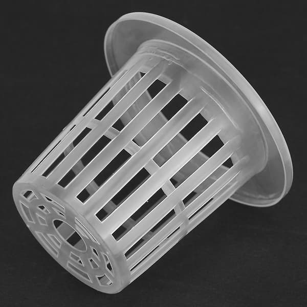 10 st/set Andningsbar Hydroponisk Plastkorg för Trädgårds- och Balkongplantering 5 5