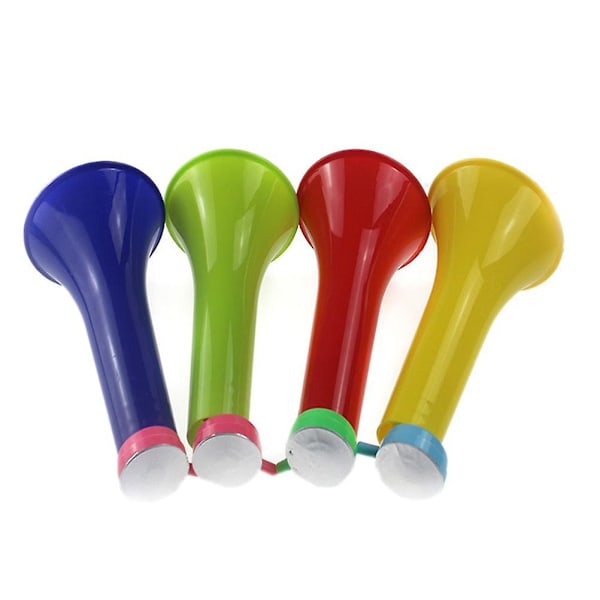 Vuvuzela VM-Horn  Et Must-Have Til Verdensmesterskabet I År  Ekstremt Høj (og Generende)  Ca. 38 cm Lang