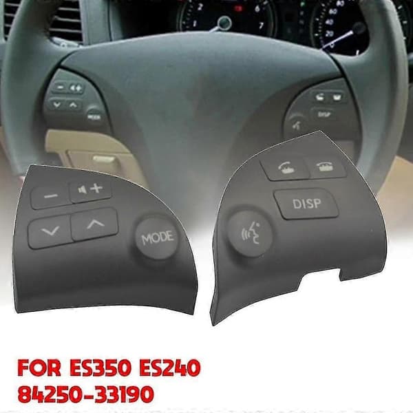 2st Multifunktionell Bluetooth-högtalarknapp för Es350 rattknapp 84250-33190 B