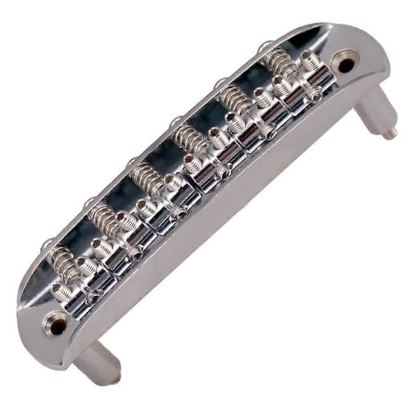 Gitarr Sadel Stall Zinklegering för Jazzmaster, Silver 19 zinc alloy