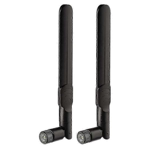 4G LTE Antenne 8DBi SMA Stik (2 Pakke) til Router Hotspot Modem - Sort