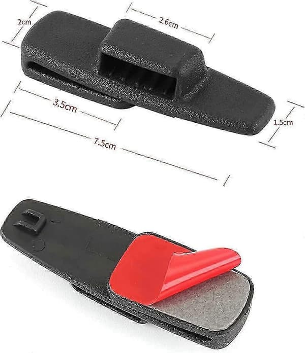 2-pack bilbältesspänne fixeringsklämma stoppare
