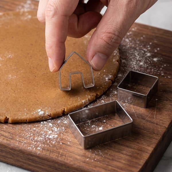 DIY pepperkakeform julekakeform 5 sett til baking