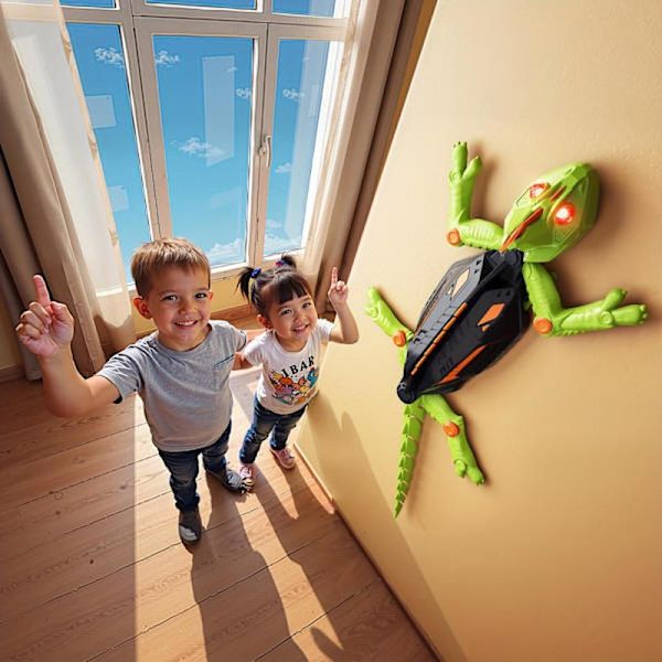 Rechargeable Remote Control Gecko Robot, a Remote Control Lizard with LED Lights and Motion Sensors, USB Interface.