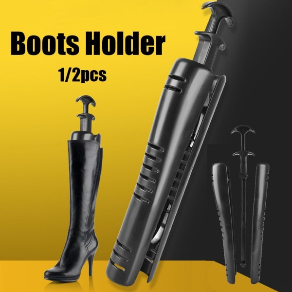 2x Lang Skaftstøtte Skoholder 2PCS