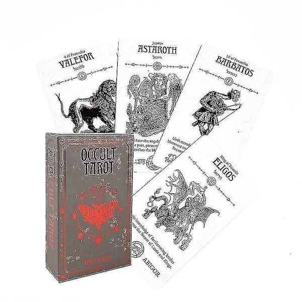 Tarot-korttipelipakka Oraakkelilelu Divination Star Mystery Riding Party