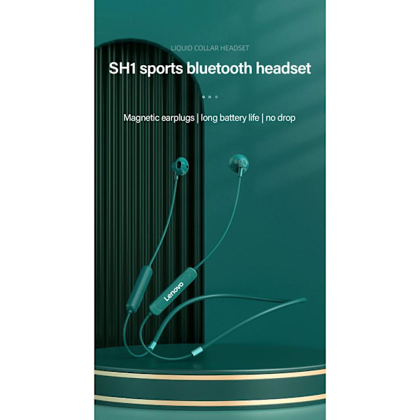 Lenovo SH1 Bluetooth 5.0 Langattomat Kuulokkeet black