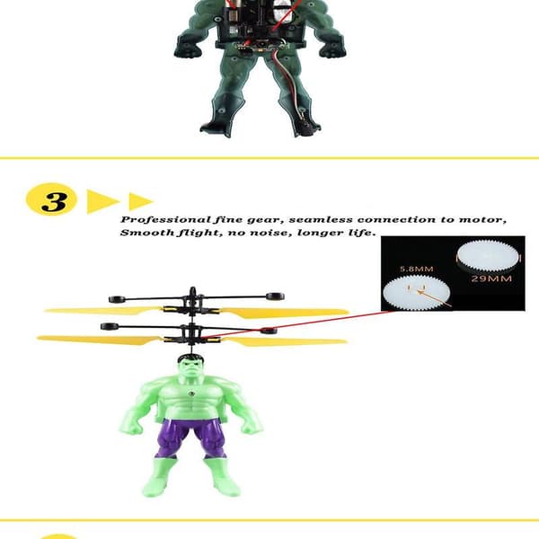 Spiderman Anime Figur Induktionsflygplan Hängande Flygande S