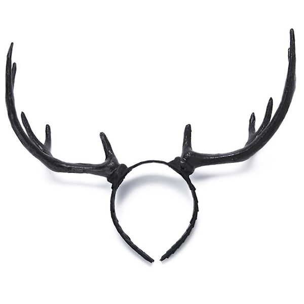 Antlers Hair Hoop Deer Horn Headband Photo Props Halloween Party Headwear