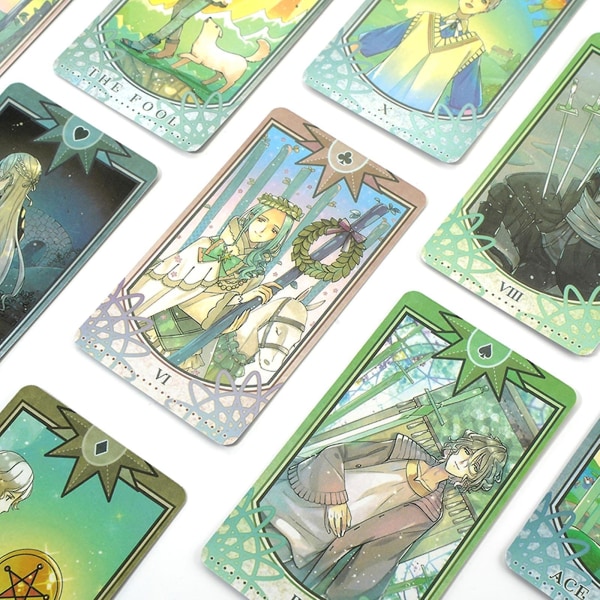 Tarot-kortstokk Kortspill Ideell-sjelevenn Tarot-kortstokk Spådomskortstokk