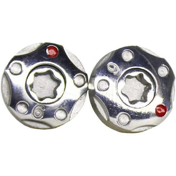 2 stk. Multi Grams Golfvektskrue Vekt for TaylorMade R7 R9 R11 R11S R1 Golfvektskrue Driver, 8G Silver 8G