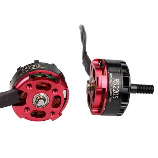 Rc Rs2205 2205 2300kv Børsteløs Motor Til 2-6s 20a/30a/40a Esc Fpv Rc Qav250 X210 Drone Multicopter As shown
