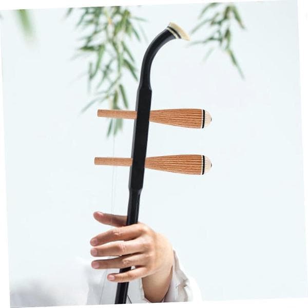 Erhu Stemmeskruer Sæt med 2, Træ Kompatible Holdbare Akser for Optimal Lydkvalitet, Nem Installation Tilbehør
