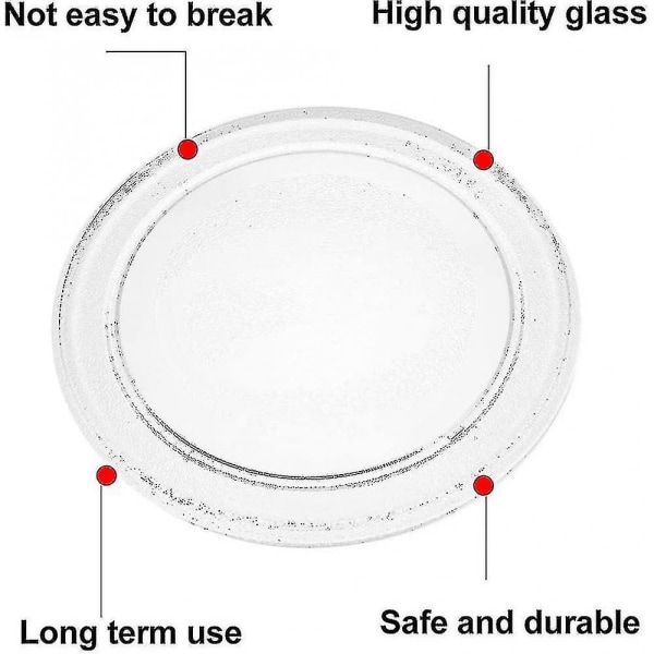 Mikrobølgeovn Glasplade Chassis Bakke 24,5cm