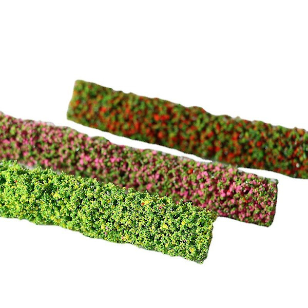 Miniatyr möbler leksak dockhus DIY dekoration tillbehör mini blomsterbädd buske
