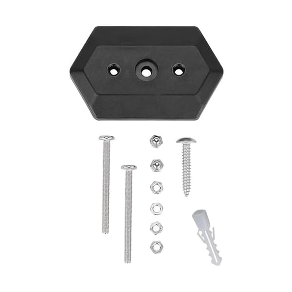Premium Skateboard Veggfeste Ski Boad Display Rack for Garasje 2 Sett As Shown