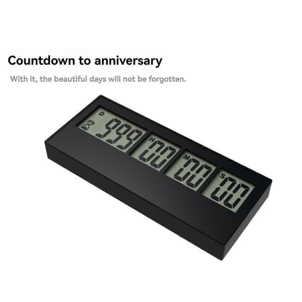 Digital Nedtællingsdage Time Meter 999 Dage Nedtælling