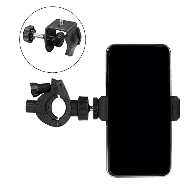 Base Stand Monterings Tilbehør Sort 1/4-tommer Gevind Interface Justerbart Arbejde Style C