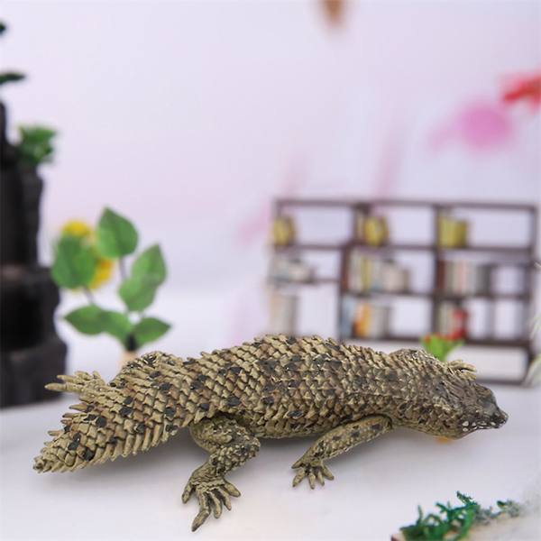 Dyrefigur Leopard Kat Rød Panda Mus Næbdyr Ildret Egernia Depressa Model Figur Uddannelsesmæssig Kage Topper Dekoration F