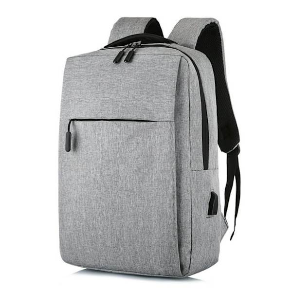 15,6 tuuman kannettava tietokoneen reppu, Business Slim Durable Laptops Travel Backpacks USB-latausportilla, College School Computer Bag Lahjat miehille ja naisille
