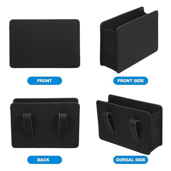 Car Storage Box Back Seat Organizer Storage Container Car Container Interior Trash Can Car Accessories