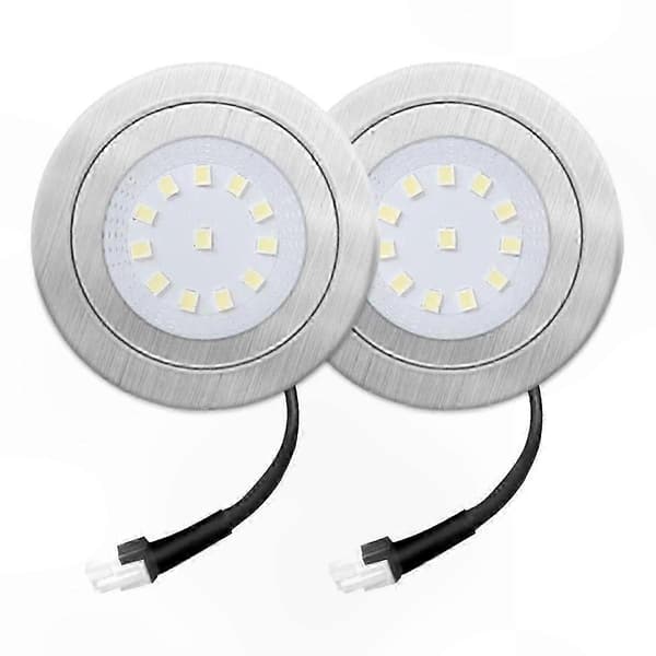2-pack 1,5W Köksfläktslampor, 12V DC Köksfläktsljusbyte, 20mm