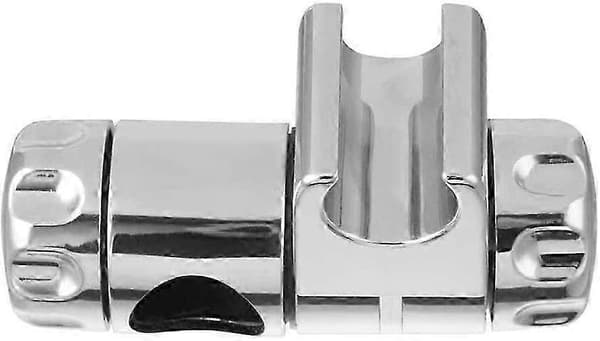 Dusjhodeholder, 1 justerbar forkrommet ABS dusjhodeholder (25 mm)