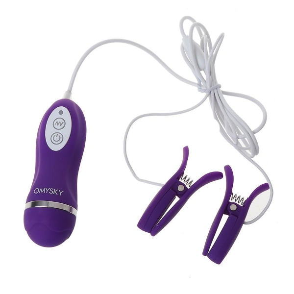10-modus brystvorteklemme vibrerende brystklemmer Elektrisk brystvortestimulator med fjerning