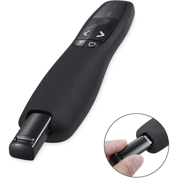 Trådløs præsentation, præsentationspen, hyperlink, lydstyrkekontrol, USB-præsentation til Powerpoint-demonstration