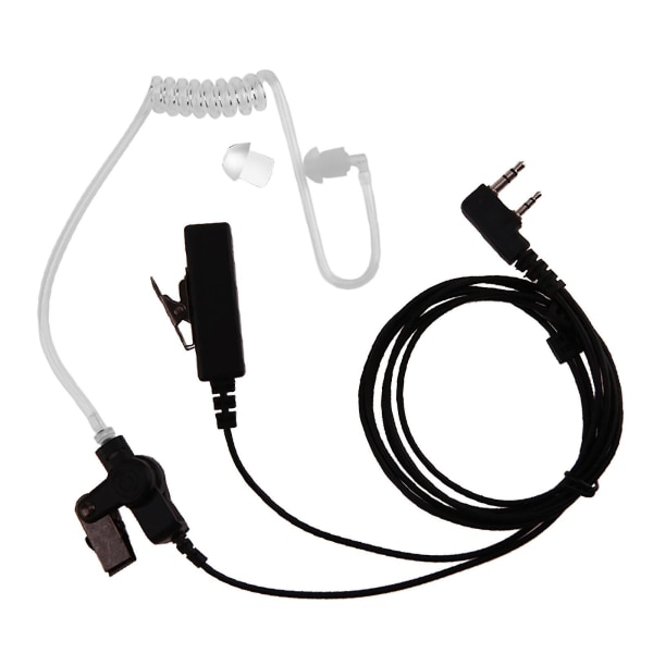 2 Pin Ptt Mic ørestykke headset til Kenwood Tyt Uv5r, Uv5ra, Uv5rb, Uv5rc, Uv5rd