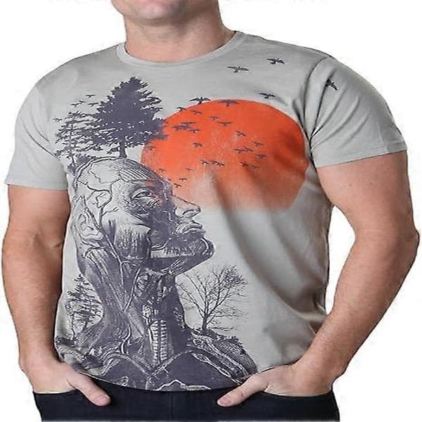 Junk Food Hangover Human Tree T-shirt L