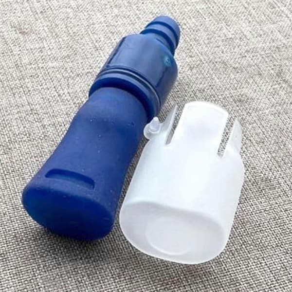 Bite Cover Bite erstatningsmunnstykker støvdeksel, slitesterkt drikkerør Bite White 17.34mm