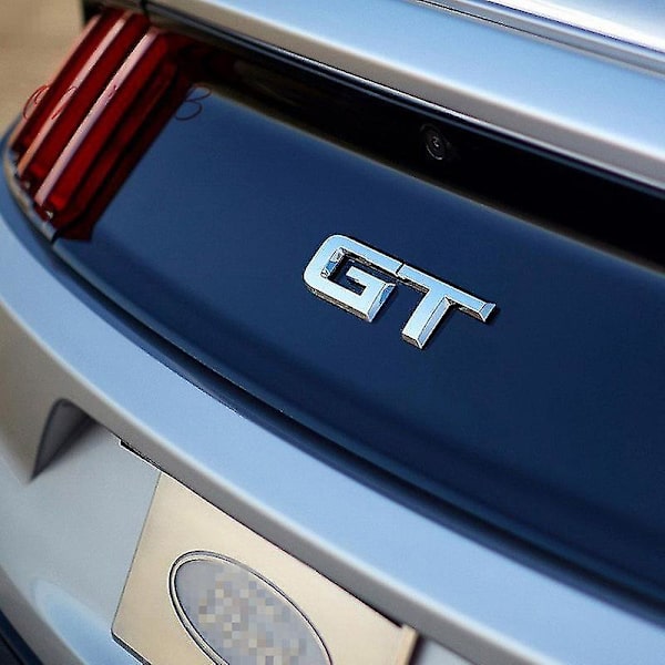2 kpl 3d Gt -logoauton tarra muotiauton sisustustarra Focus 1 2 3 7 Mondeo - Punainen ja
